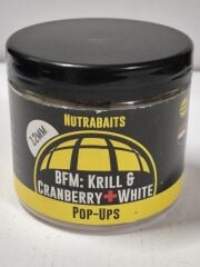 NUTRABAITS Krill Cranberrey White  POP UPS