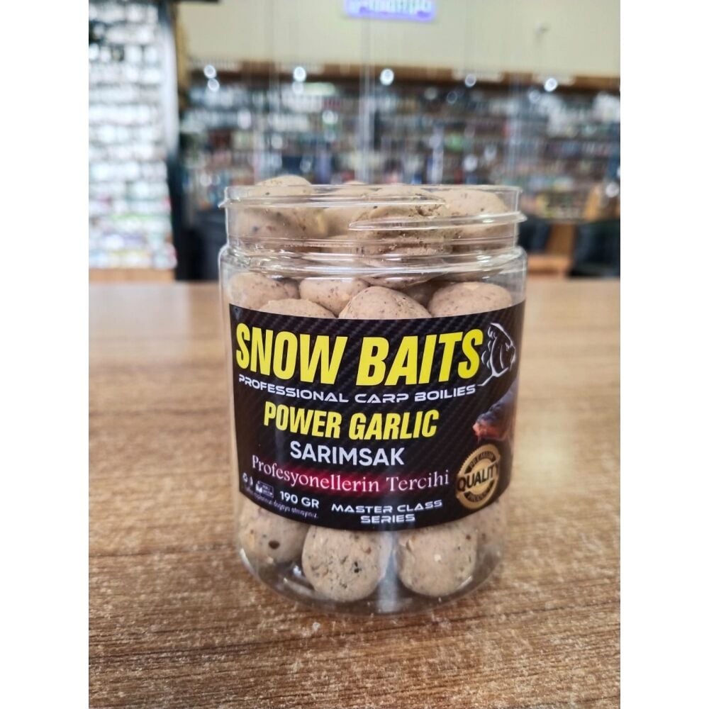 Snow Baits White Garlic 18mm Beyaz Sarımsak 190Gr