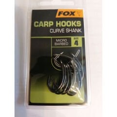 Fox Carp Hooks Curve Shank No 4