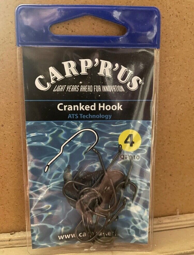 CarpRus Cranked Hook No:4