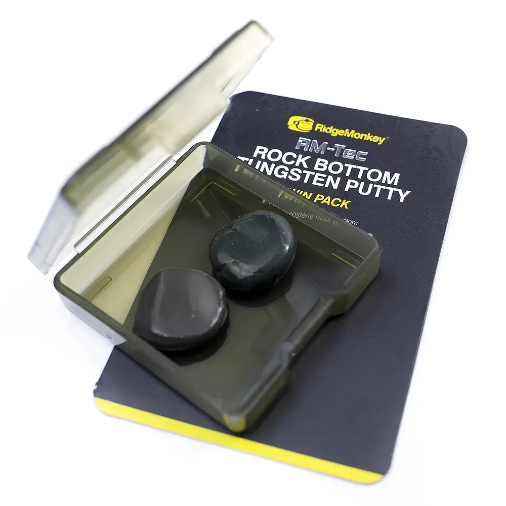 RidgeMonkey RM-Tec Rock Bottom Tungsten Putty - Twin Pack (Macun Kurşun)