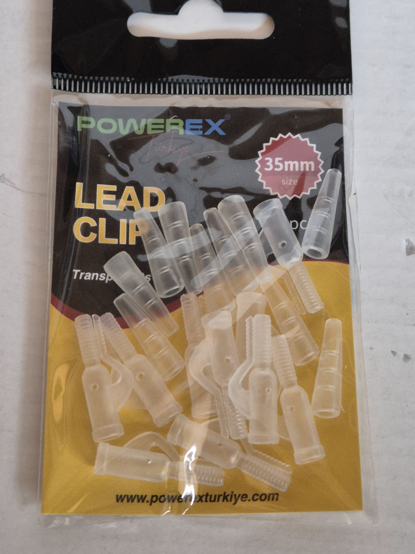 POWER EX Lead Clip (Güvenli Klips ) Şeffaf