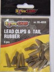 EXTRA CARP Lead Clips & Tail Rubber