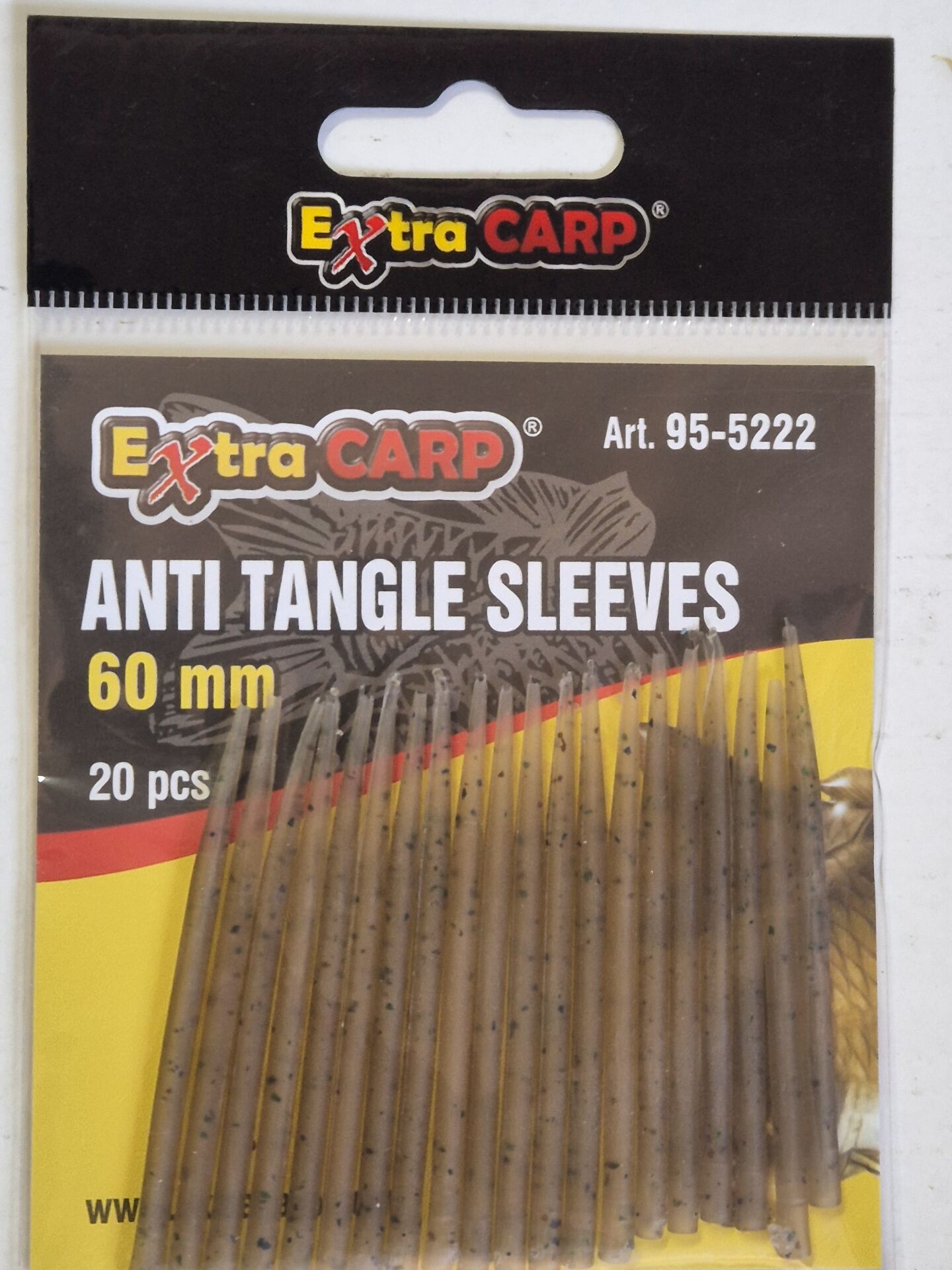 EXTRA CARP Anti Tangle Sleeves 60 Mm /20 Pcs