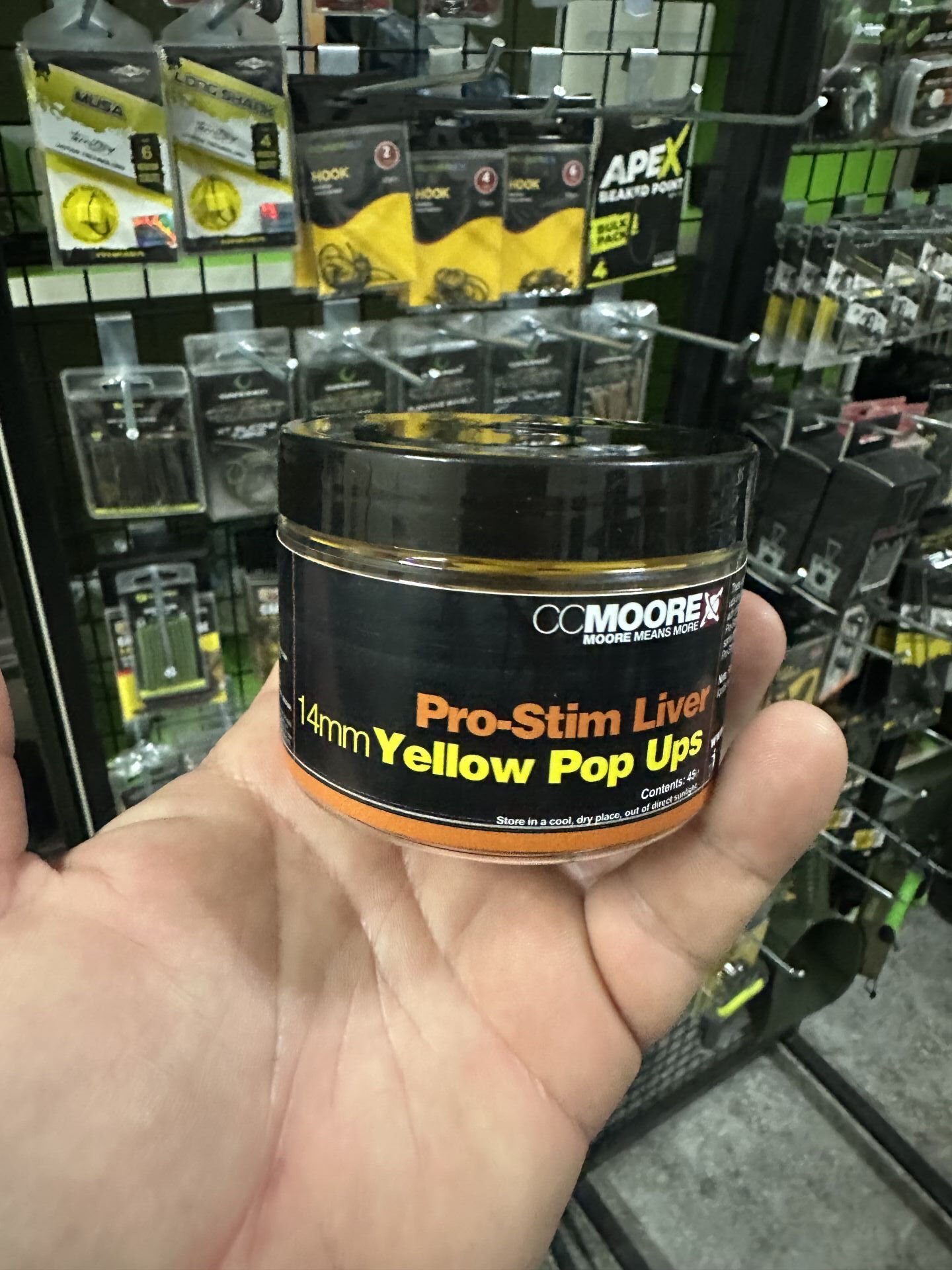 Ccmoore ProStim Liver Pupup 14 mm Yellow