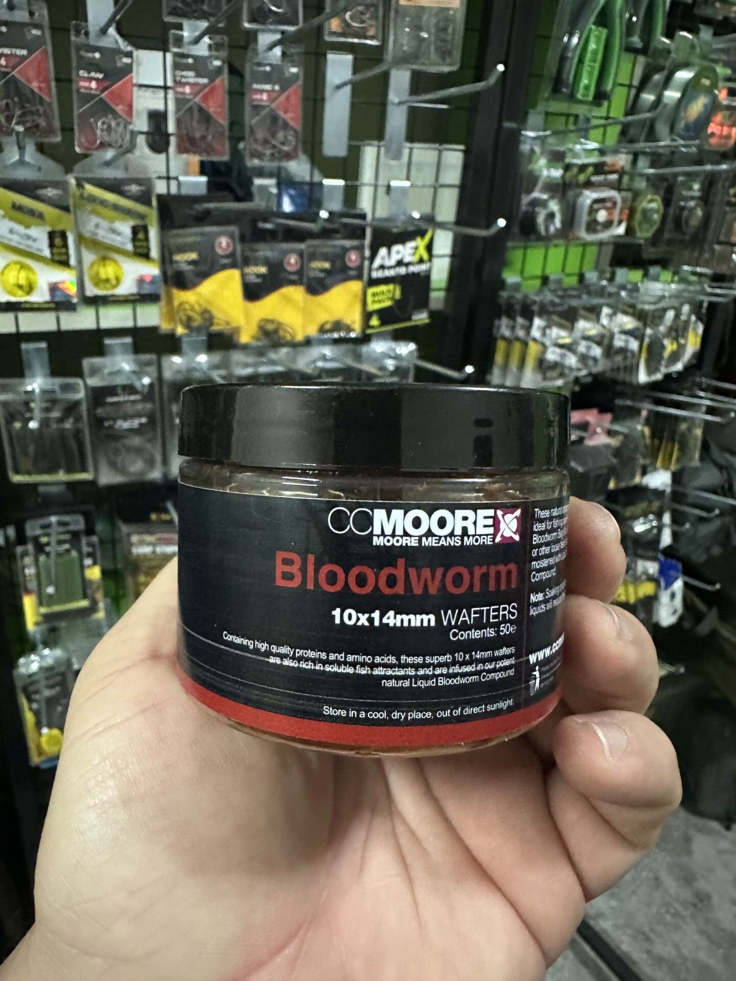 Ccmoore Bloodworm 10x14mm Wafters Sıvılı