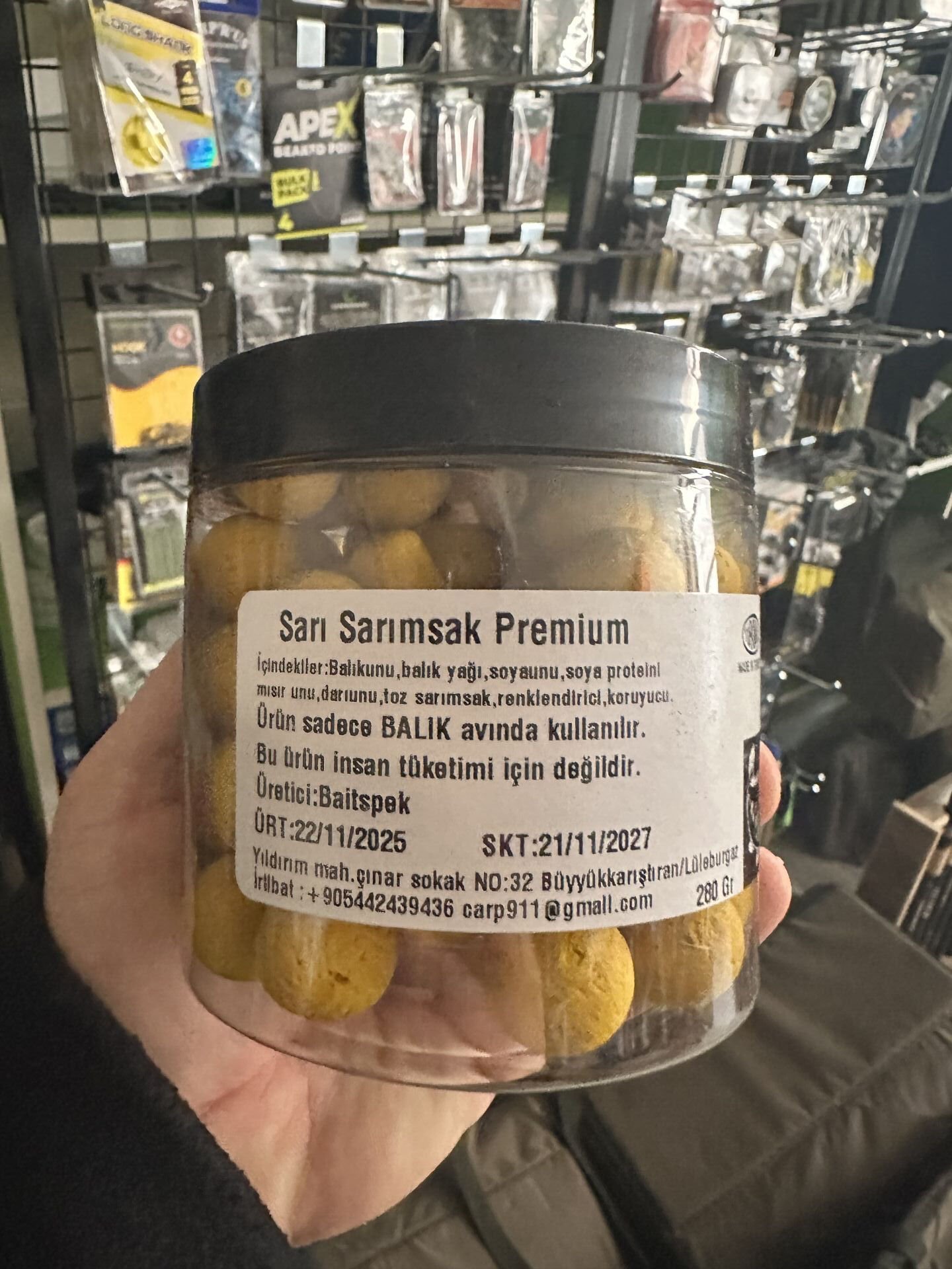 Spektrum Baits Sarı Sarımsak Premium Seri ( YeniTarih